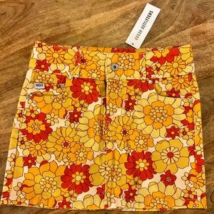 The Ragged Priest UO Exclusive '70s Floral Skirt